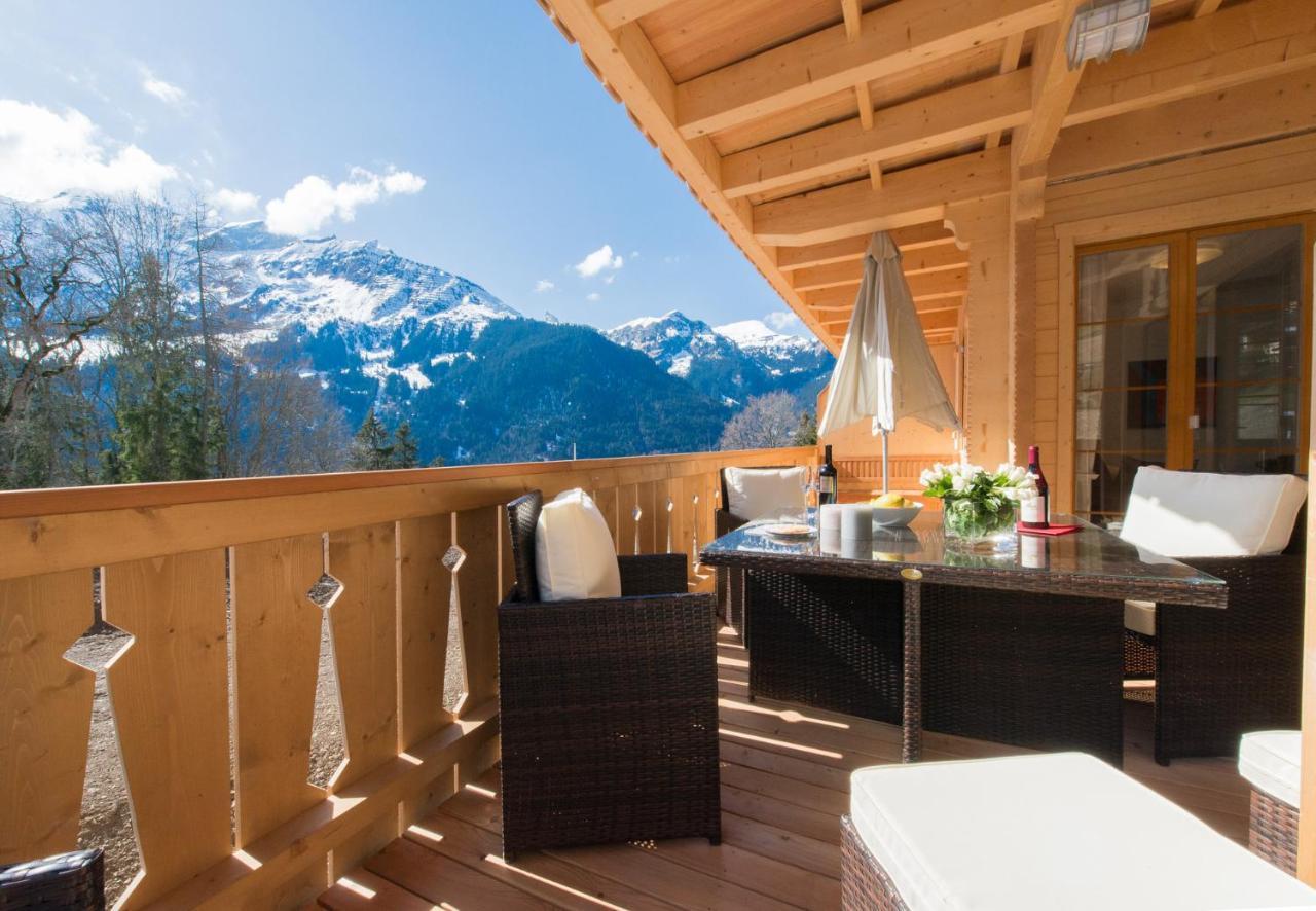 Panoramapark Soleil Chalet B Wengen Eksteriør bilde