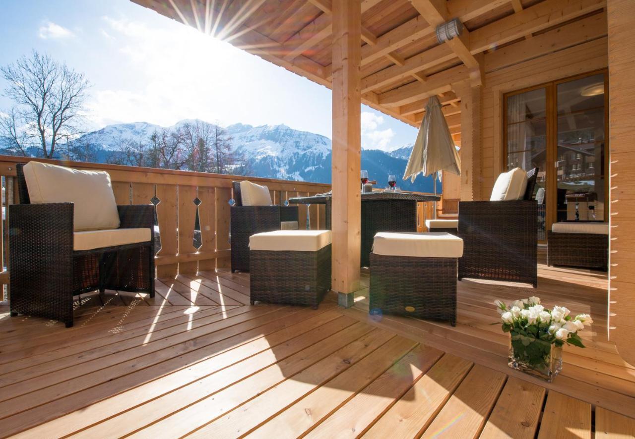 Panoramapark Soleil Chalet B Wengen Eksteriør bilde