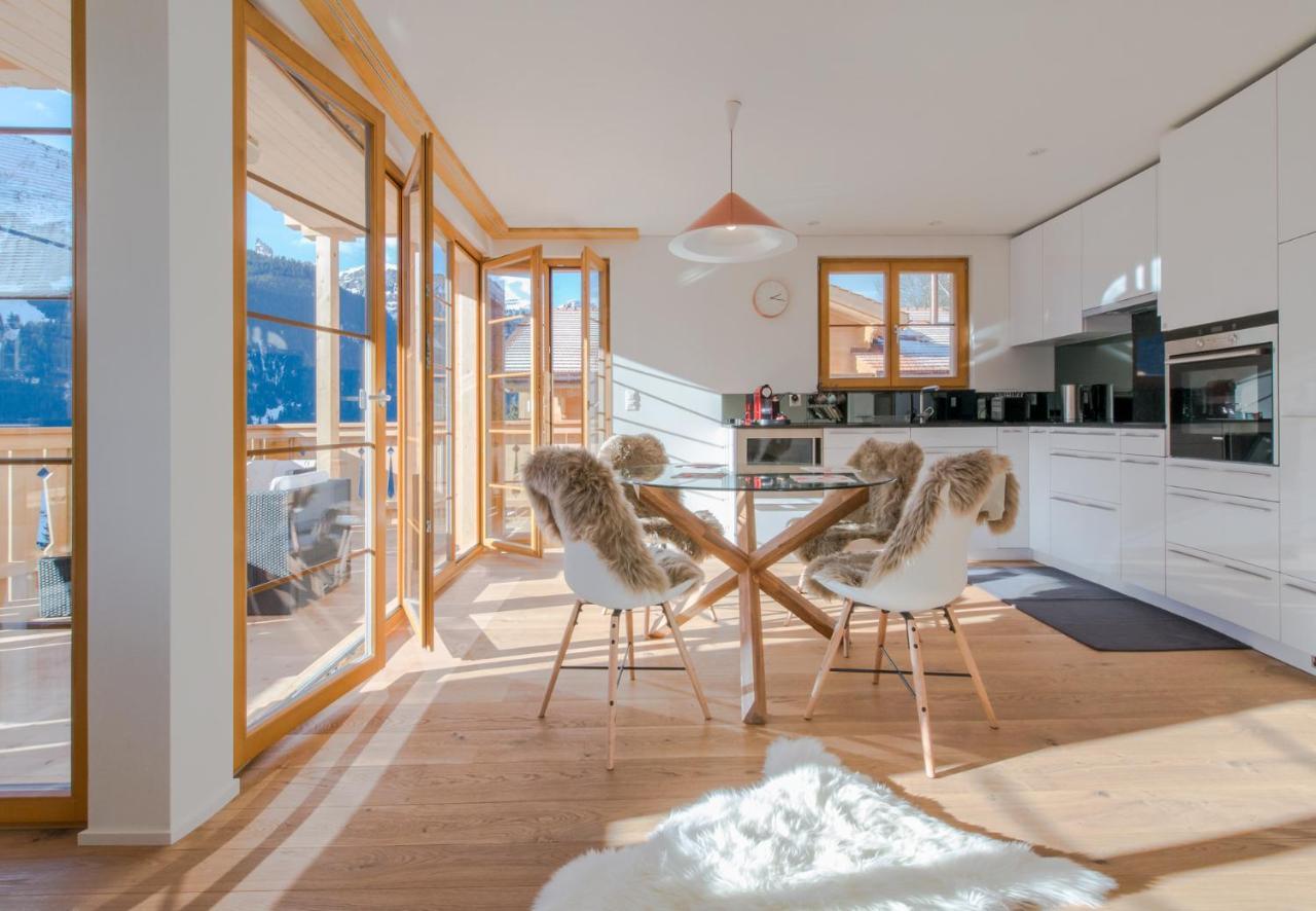Panoramapark Soleil Chalet B Wengen Eksteriør bilde