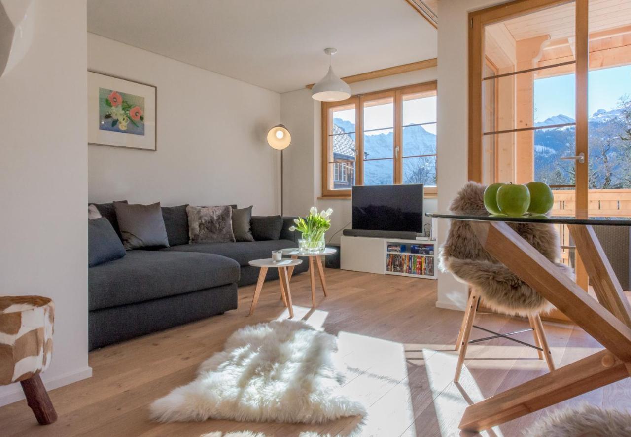 Panoramapark Soleil Chalet B Wengen Eksteriør bilde