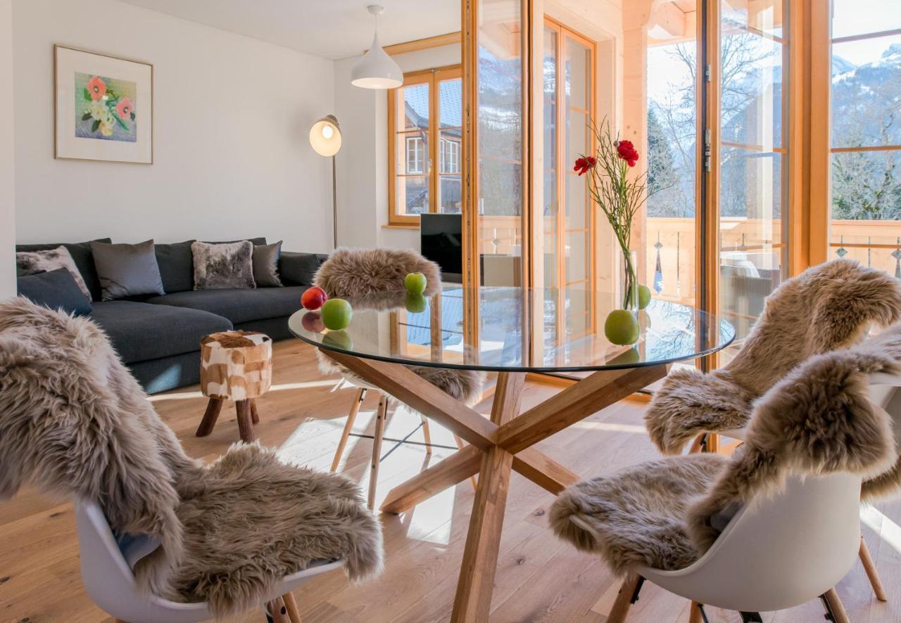 Panoramapark Soleil Chalet B Wengen Eksteriør bilde