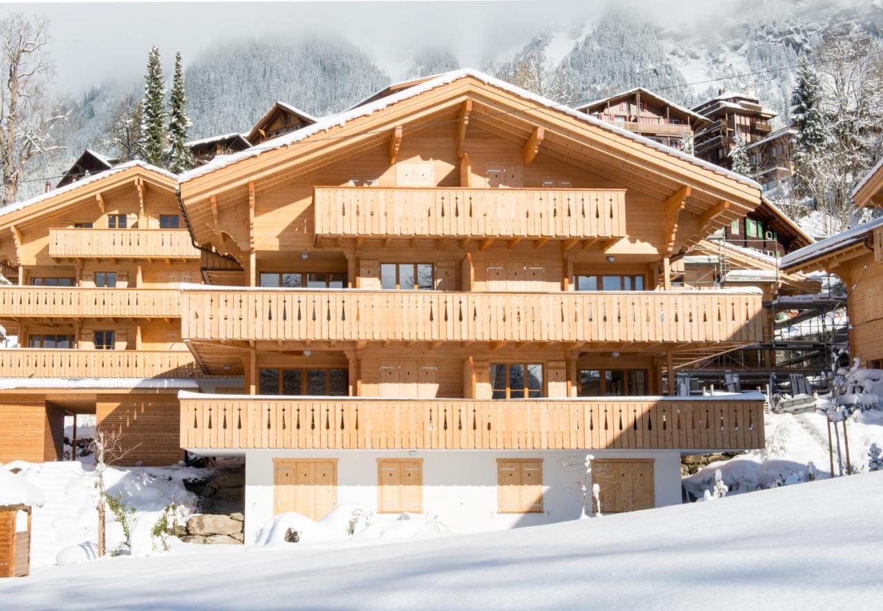 Panoramapark Soleil Chalet B Wengen Eksteriør bilde