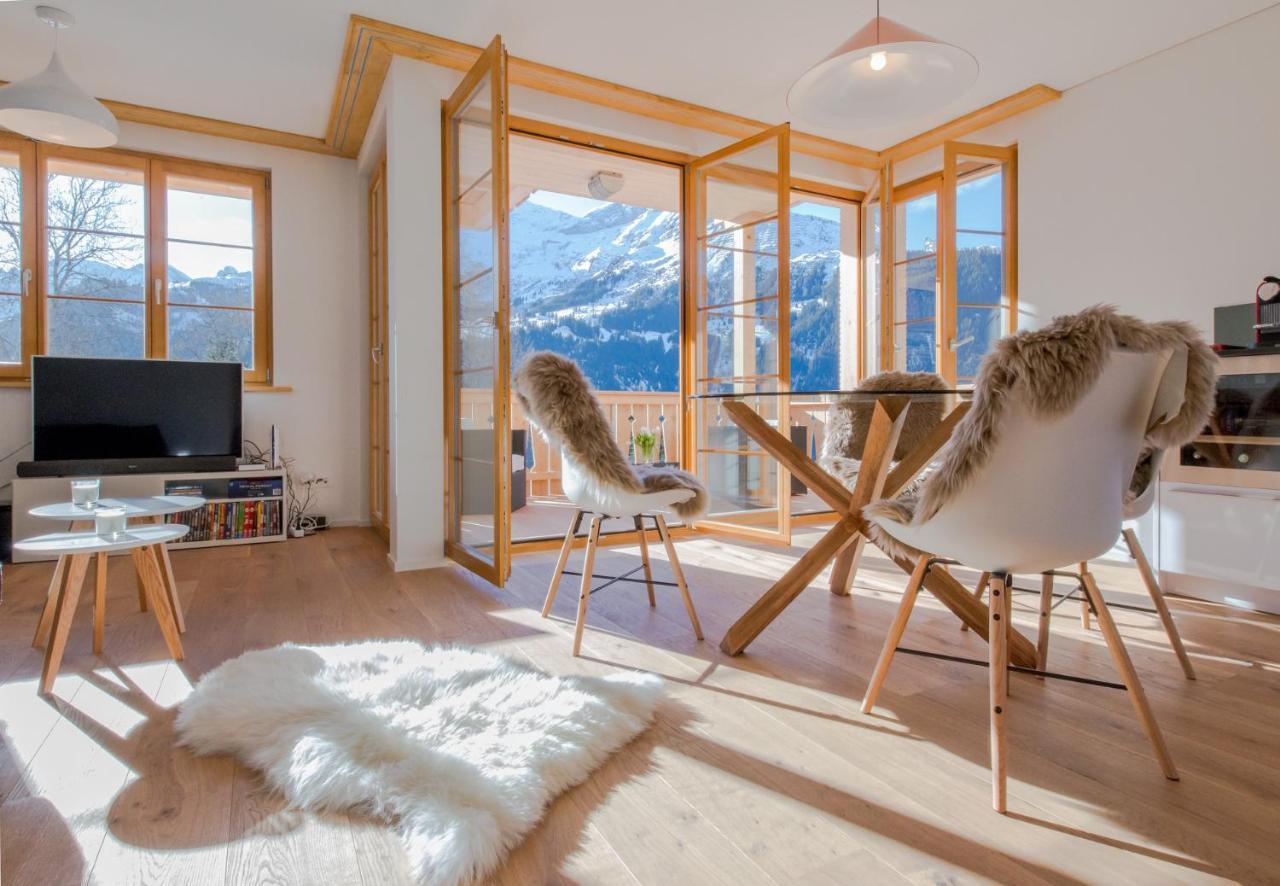 Panoramapark Soleil Chalet B Wengen Eksteriør bilde